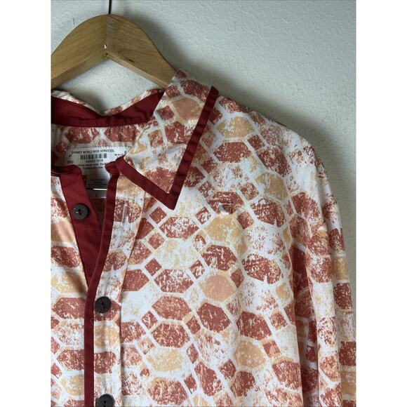 Disneyland Resort Cast Member Button Up Shirt Large Disney Employee Uniform - Picture 2 of 9